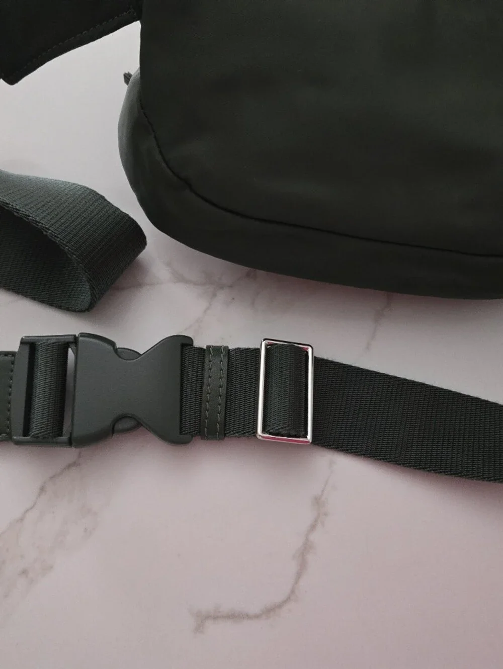 Tory Burch Green Nylon Belt Bag